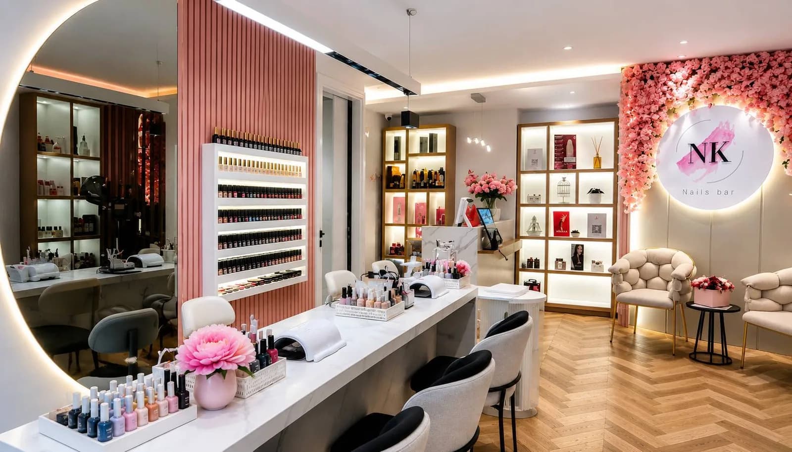 NK Nails Bar Lounge Beauty Center · صورة من موقع المؤسسة