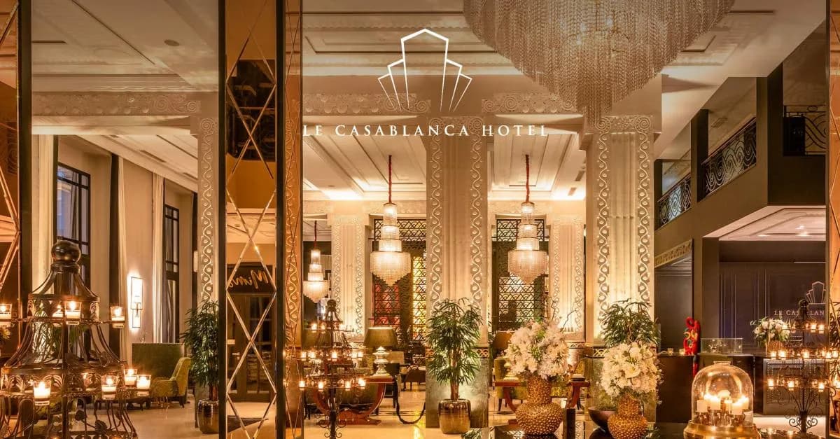 Le Casablanca Hotel · Photo from the venue website