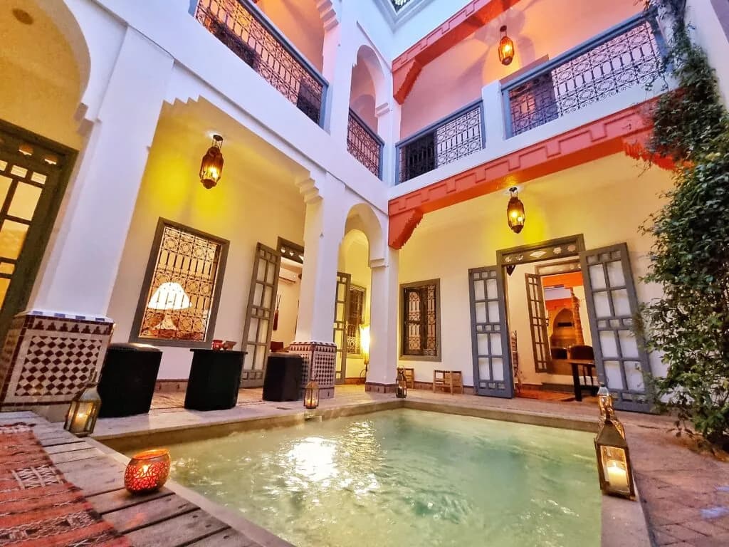Riad Dar Silsila · Foto de la web del establecimiento