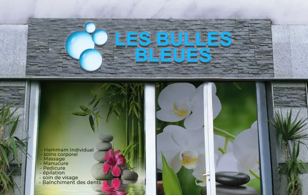 Les bulles bleues · Photo from the venue website